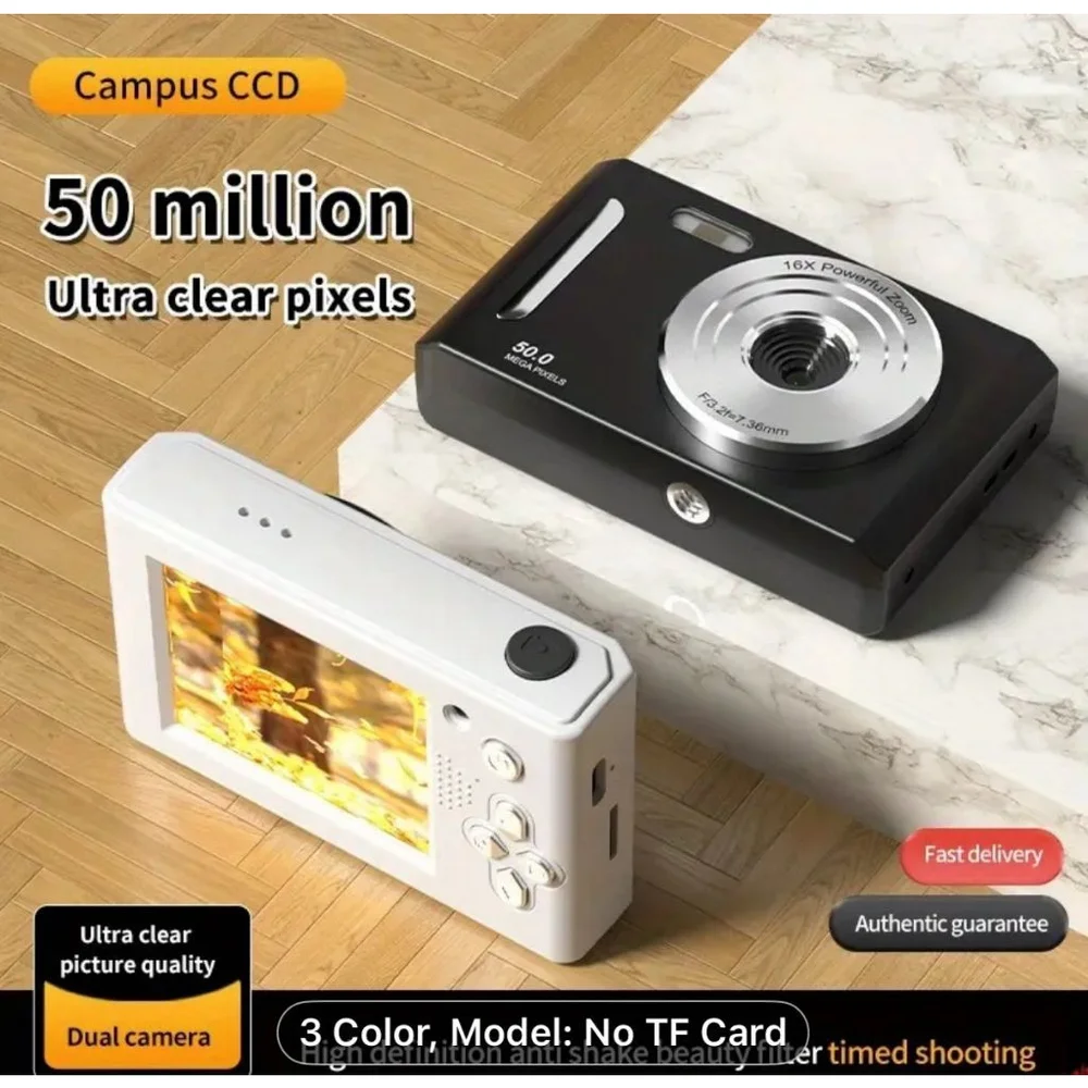 M-26 50 Mega Pixel 16 x Zoom 32 GB Digital Retro Camera with Video Capture